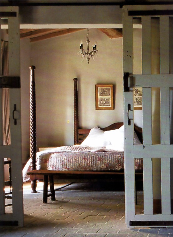 интерьер спальни в деревенском стиле фото 18