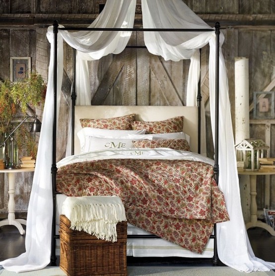 спальня в деревенском стиле фото 31