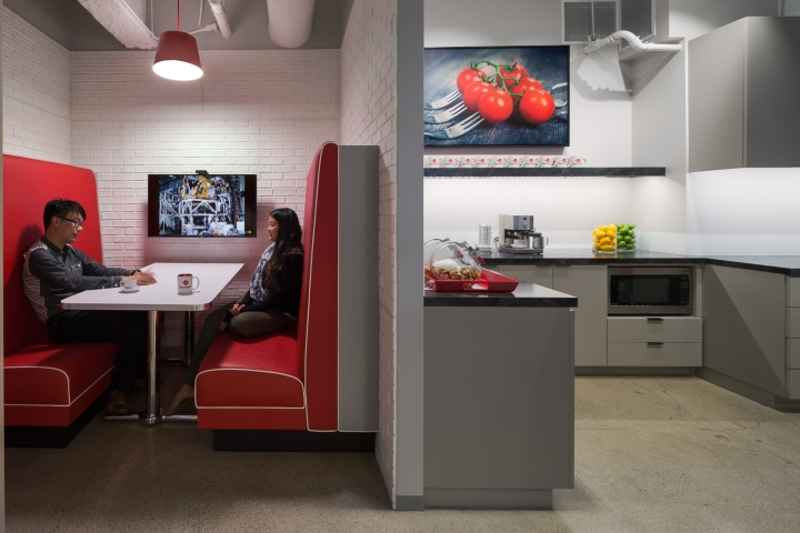 Дизайн маленького офиса от Kamus + Keller Interiors 