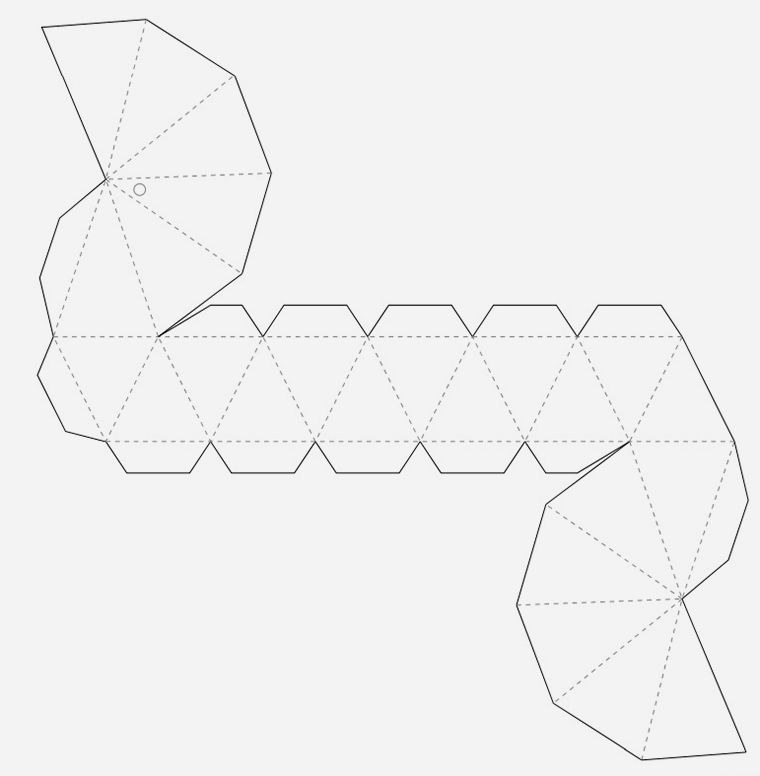 Геометрия декора: идеи и схемы для создания интерьерных украшений из бумаги, фото № 19