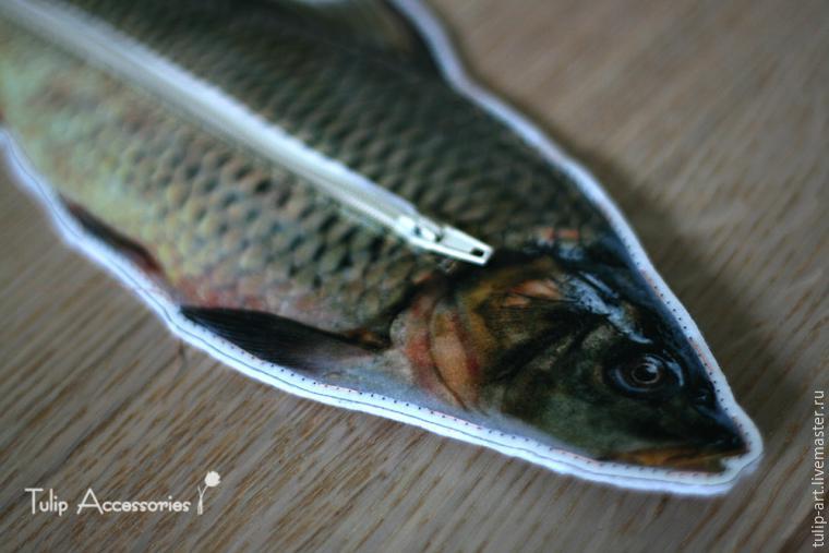 «Готовим рыбу», или Как сделать оригинальный пенал из фетра, фото № 15