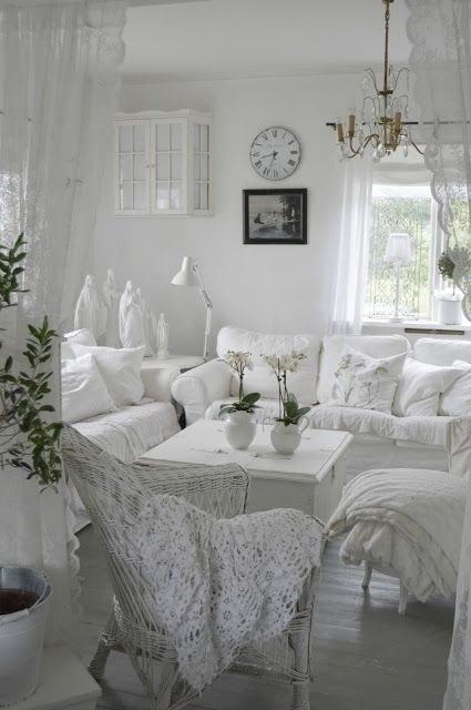 White shabby chic (много фотографий), фото № 27