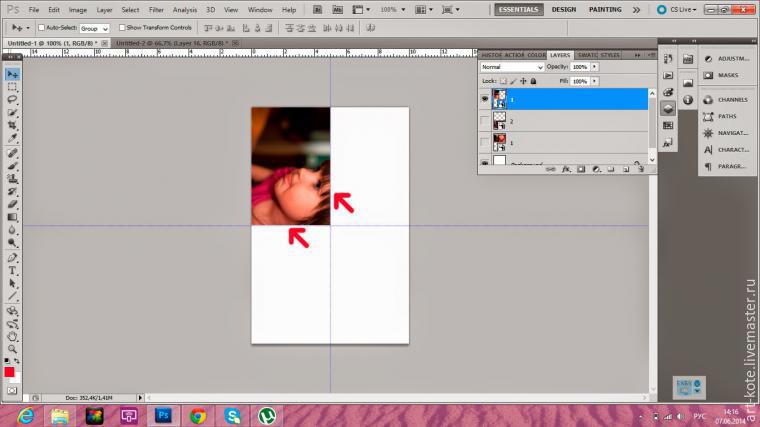 Печать маленьких и квадратных фото для скрапальбома — подготовка в Photoshop, фото № 21