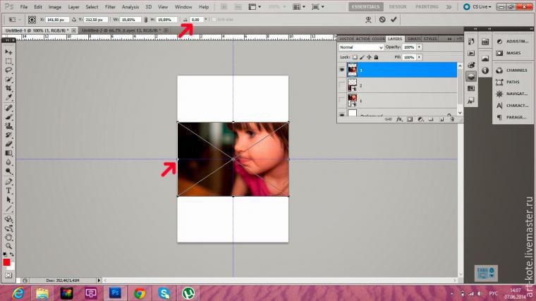 Печать маленьких и квадратных фото для скрапальбома — подготовка в Photoshop, фото № 18