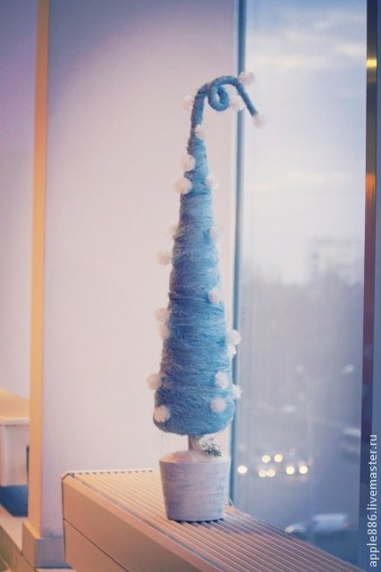 Мастер-класс: новогодняя елка из сизаля, фото № 37