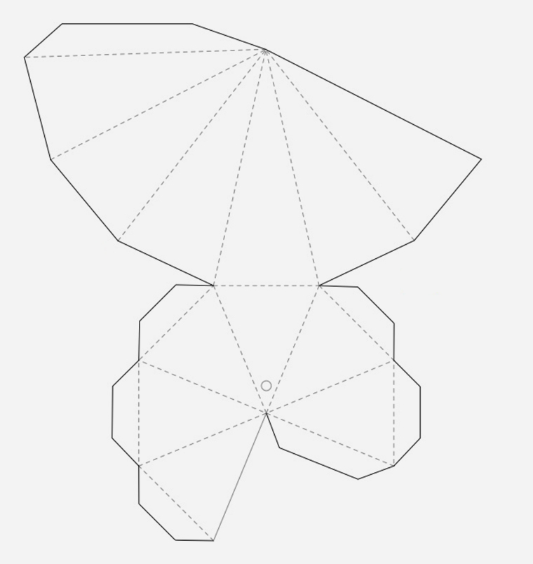 Геометрия декора: идеи и схемы для создания интерьерных украшений из бумаги, фото № 20