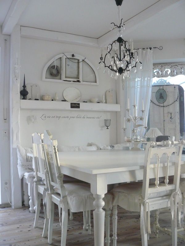 White shabby chic (много фотографий), фото № 16