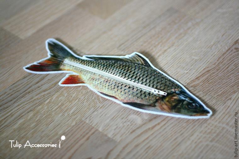 «Готовим рыбу», или Как сделать оригинальный пенал из фетра, фото № 13