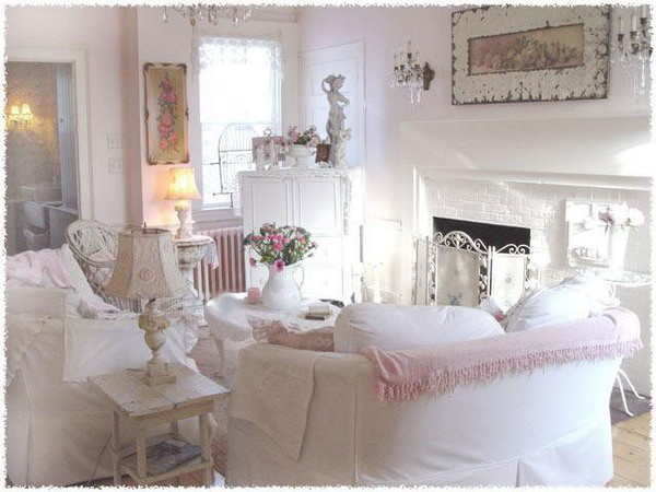 White shabby chic (много фотографий), фото № 7