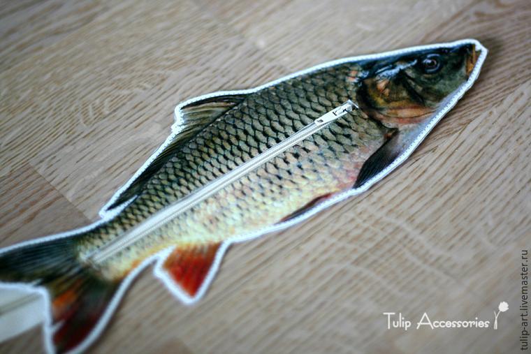 «Готовим рыбу», или Как сделать оригинальный пенал из фетра, фото № 9