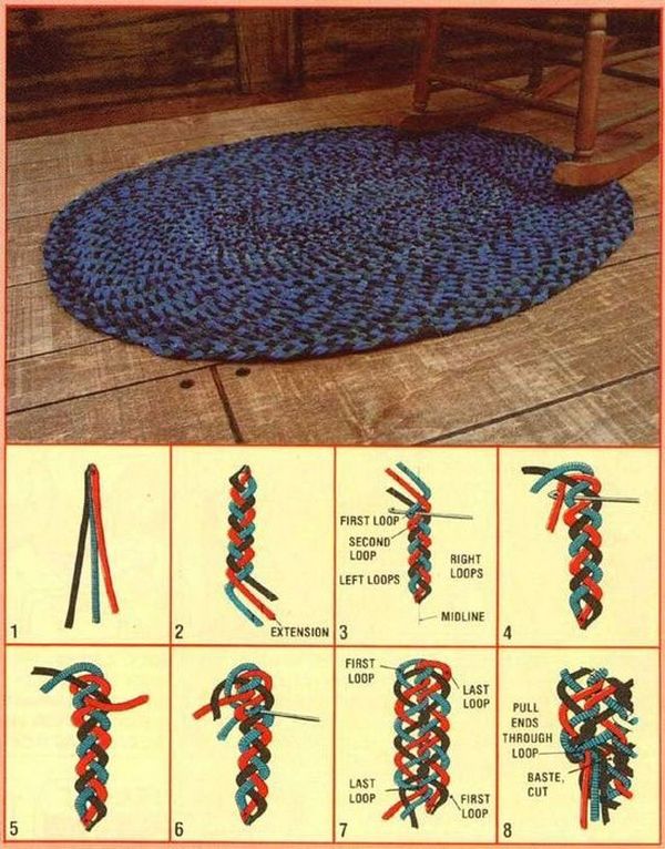 Коврики из кос Braided Rugs: теплый привет от канадских бабушек, фото № 11