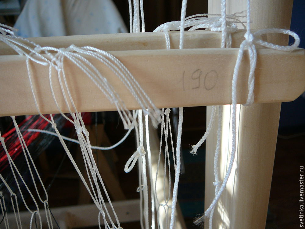 Вязание нитченок для узорного ткачества, фото № 22