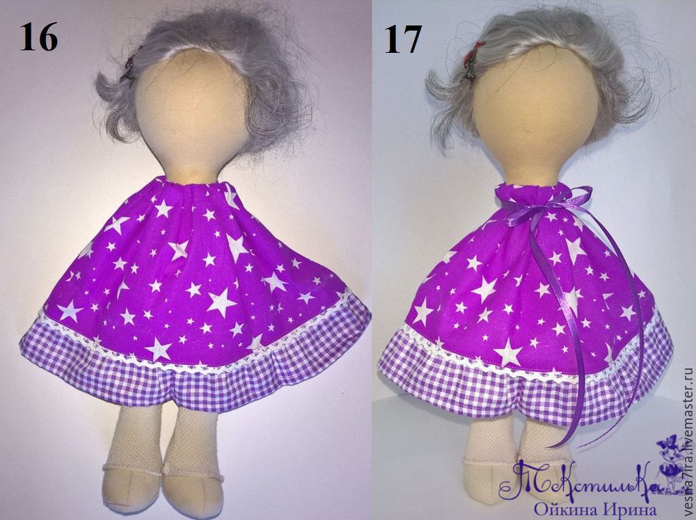 Шьем комплект одежды для куклы-большеножки. Часть 3, фото № 8