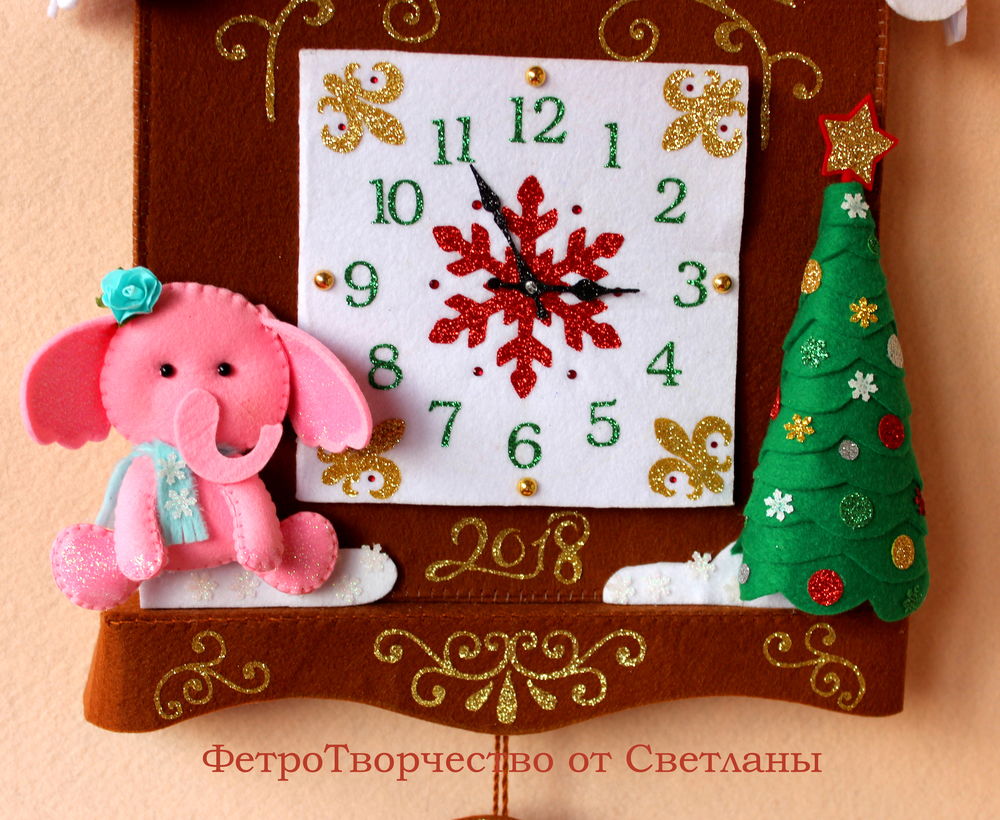 Адвент календарь из фетра ., фото № 8