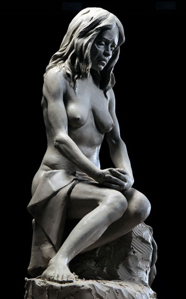 Умелых рук застывшее творение. Philippe Faraut и его портретные скульптуры из глины, фото № 12