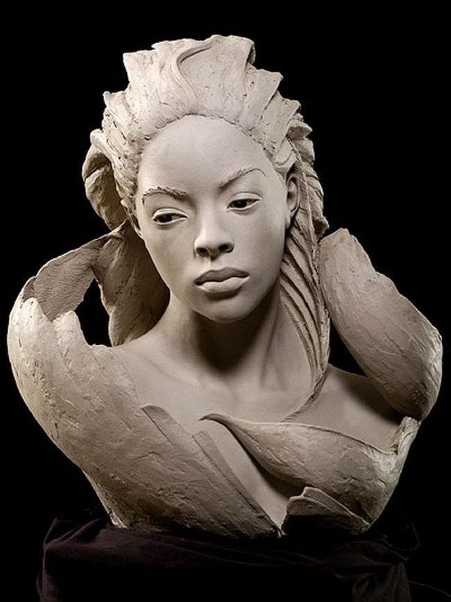 Умелых рук застывшее творение. Philippe Faraut и его портретные скульптуры из глины, фото № 8