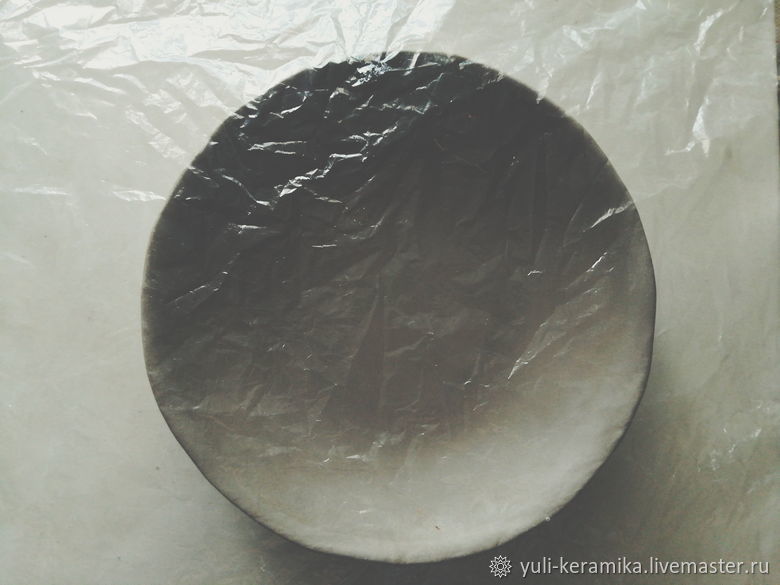 Керамика ручной работы делаем глубокую тарелку из пласта, фото № 8