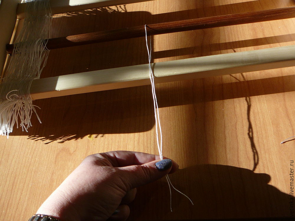 Вязание нитченок для узорного ткачества, фото № 12