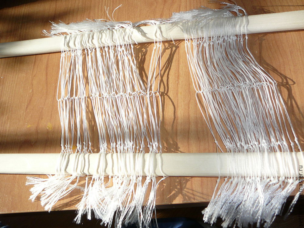 Вязание нитченок для узорного ткачества, фото № 3