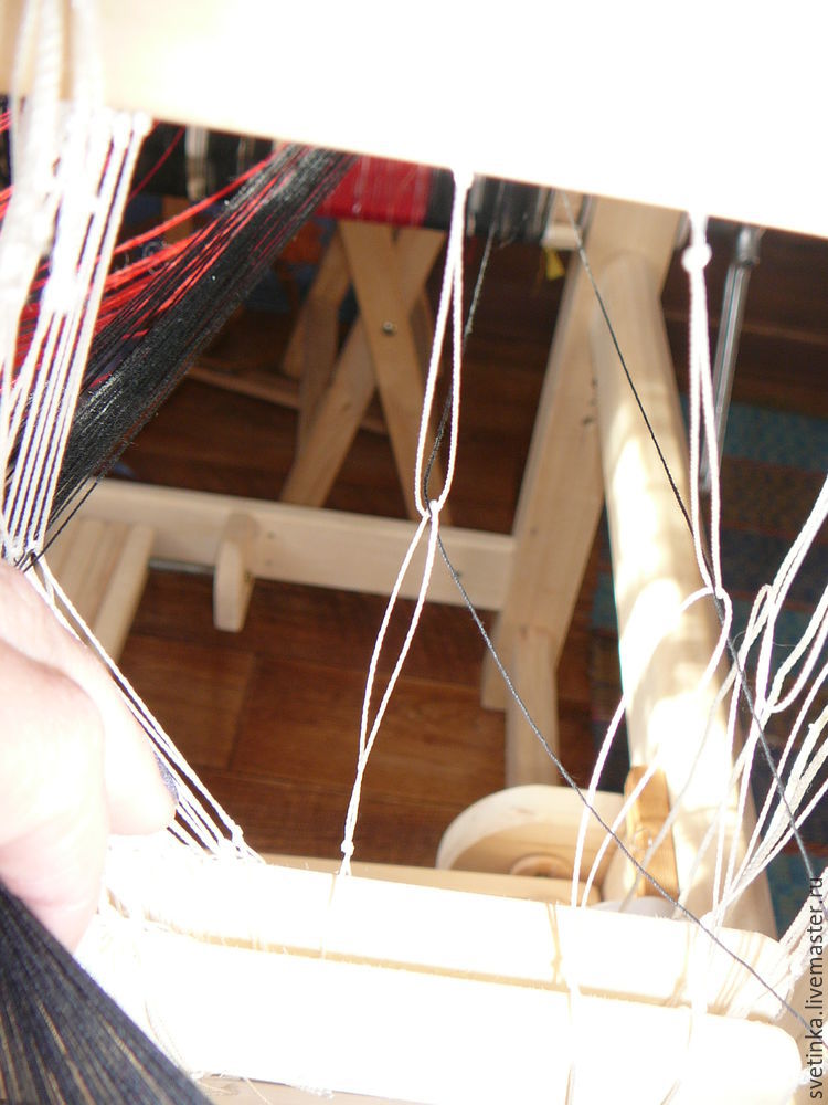 Вязание нитченок для узорного ткачества, фото № 21