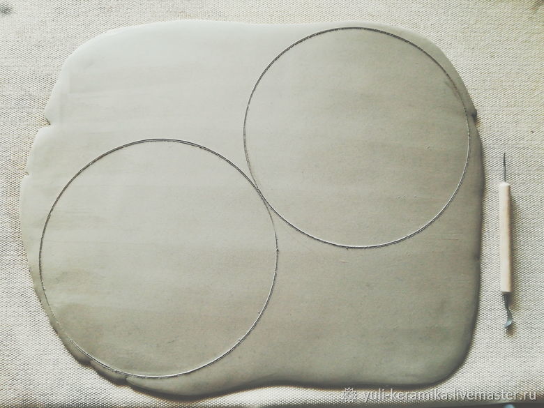 Керамика ручной работы делаем глубокую тарелку из пласта, фото № 2