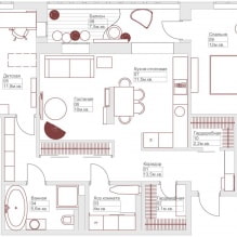 Дизайн 3-х комнатной квартиры 80 кв. метров-2