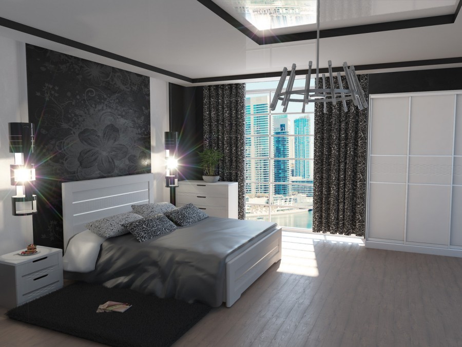 дизайн современной спальни 2018