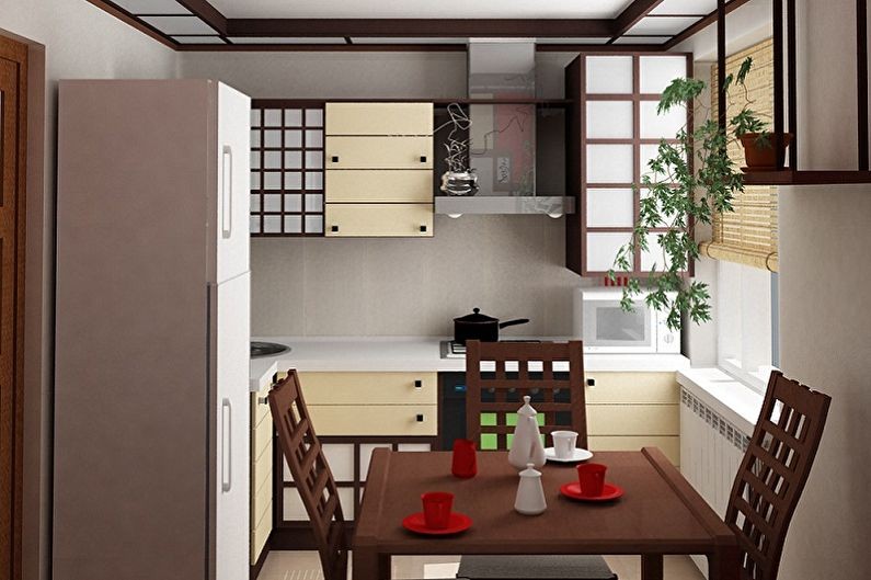 японская кухня в панельном доме
