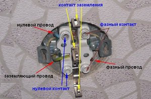 подключение двойной розетки