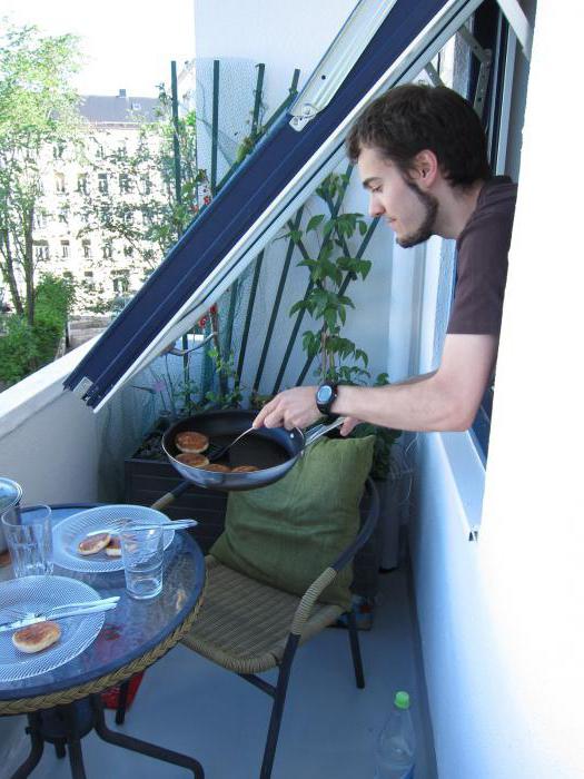 как сделать кухню на балконе 
