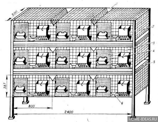 Клетки для кроликов своими руками: чертежи, размеры и фото