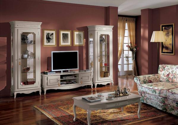 Для комнаты в стиле современной классики обязательно нужно подбирать дорогую и качественную мебель