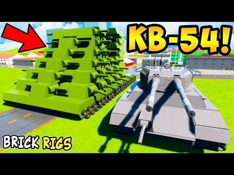 СОВЕТСКИЙ МОНСТР 2.0 ► КВ-54 В BRICK RIGS! ЛЕГО ШТУРМ БЕРЛИНА НА ЛЕГО КВ-54! ЛЕГО ВОЙНА В БРИК РИГС!