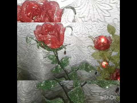 Мои светильники из бисера