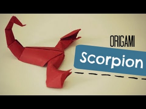 How to make an origami Scorpion (Jozsef Zsebe)