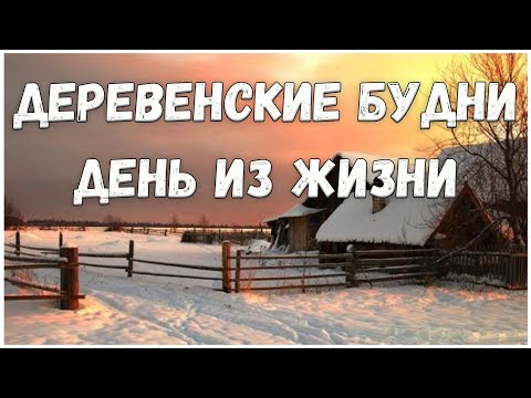 Один день из жизни в деревне// Хоздвор// Деревенские будни// Жизнь в деревне