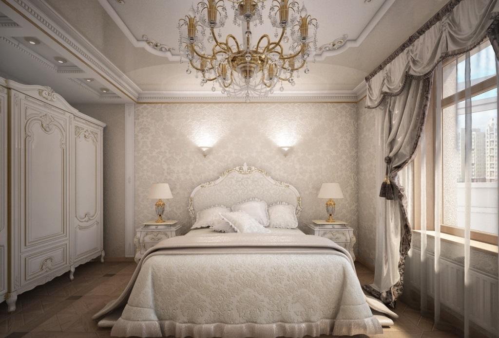 Классический стиль в оформлении спальни - это всегда уют, утонченность и благородная роскошь, подчеркивающая статус хозяина