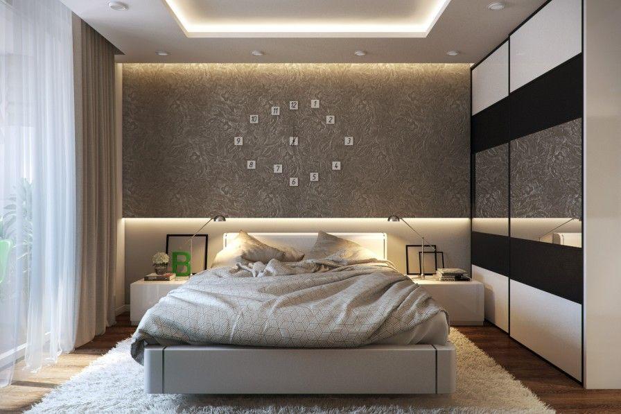 Для интерьера маленькой спальни отлично подойдет стиль минимализм