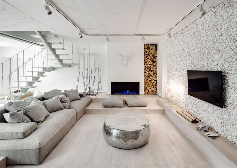 Креативный, стильный и уютный дизайн комнаты