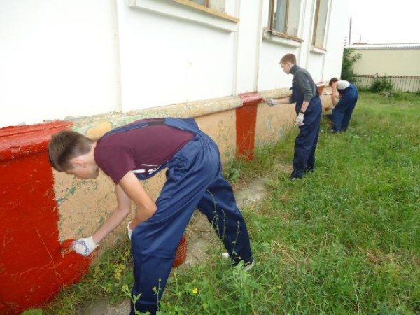 Покраска обычной краской