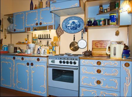 Как обновить фасад кухонного гарнитура своими руками декор