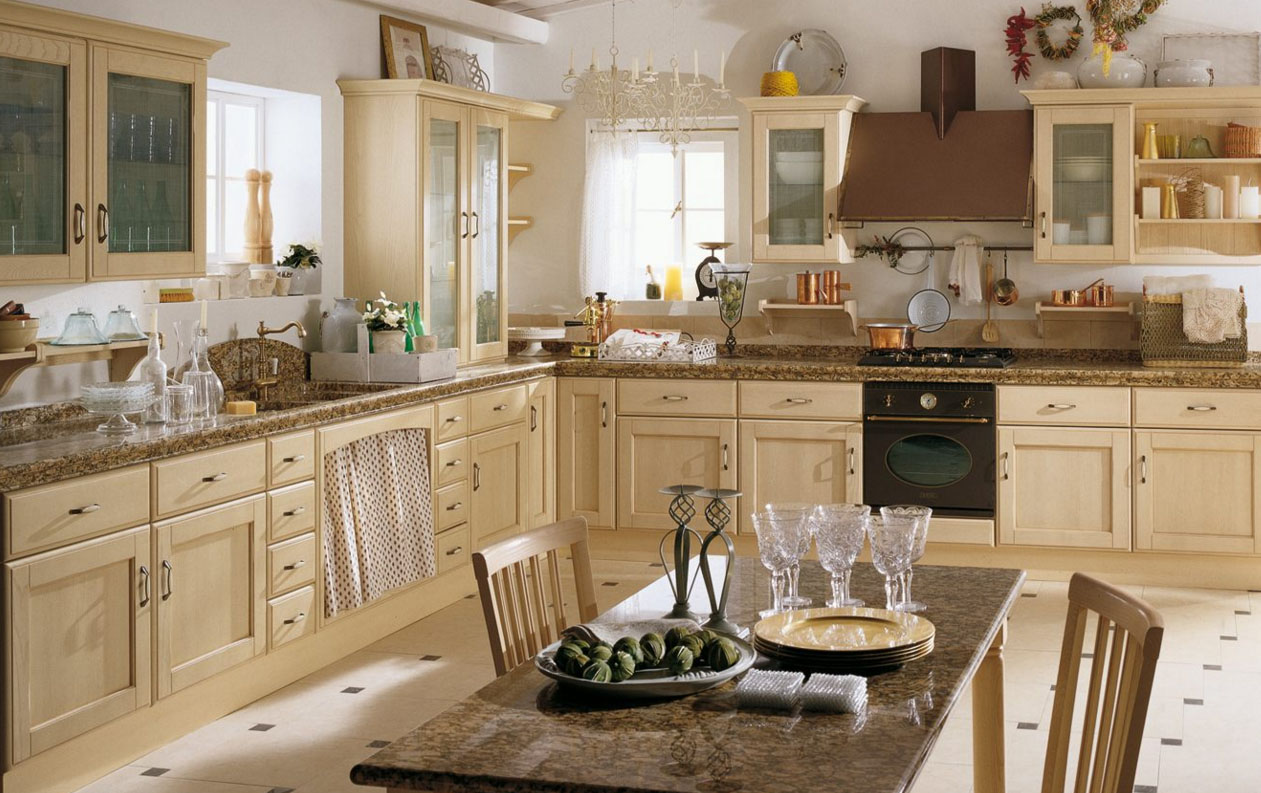 Кухонная мебель в итальянском стиле