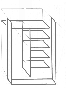 схема сборки шкафа 4