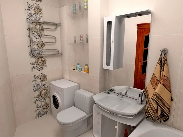 Дизайн туалета в панельном доме 2