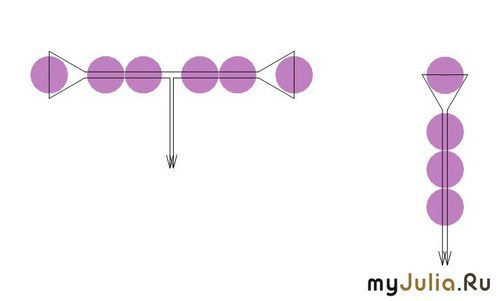 Схема бисероплетения из бисера