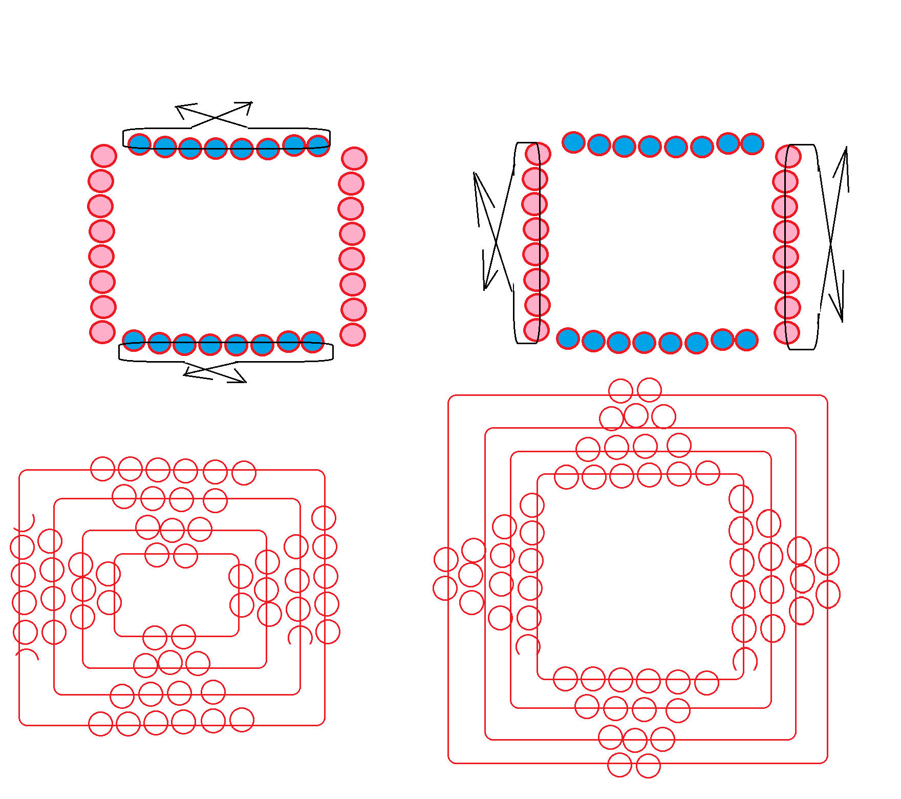 конфета из бисера схема