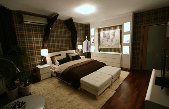 Дизайн спальни для мужчины