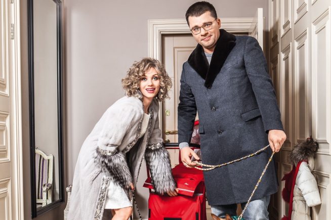 Гарик Харламов и Кристина Асмус в своей квартире