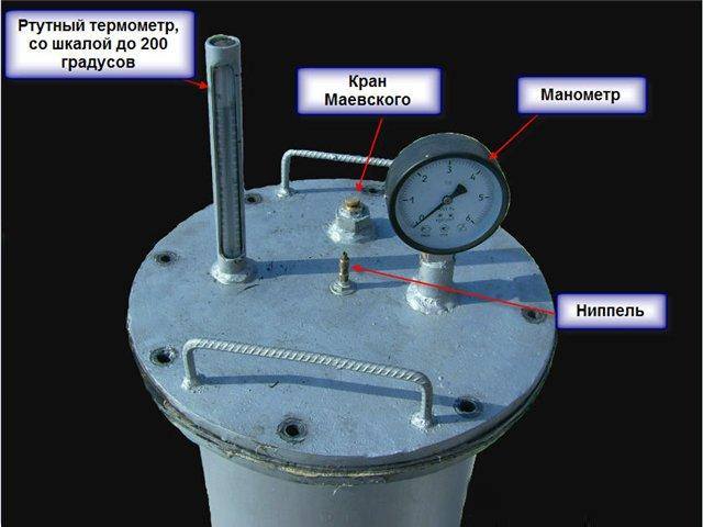 Устройство автоклава