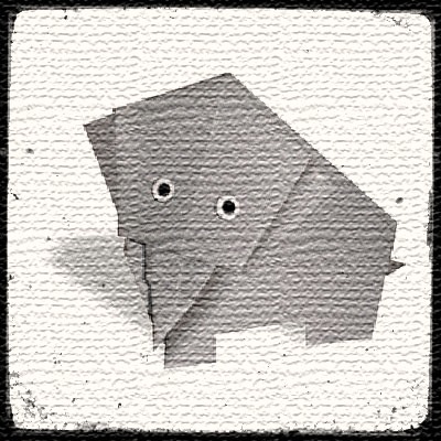 Оригами Слон